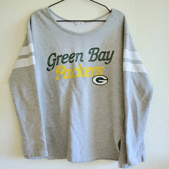Junk Food Clothing Sweaters - Junk Food Green Bay Packers Pullover Sweater